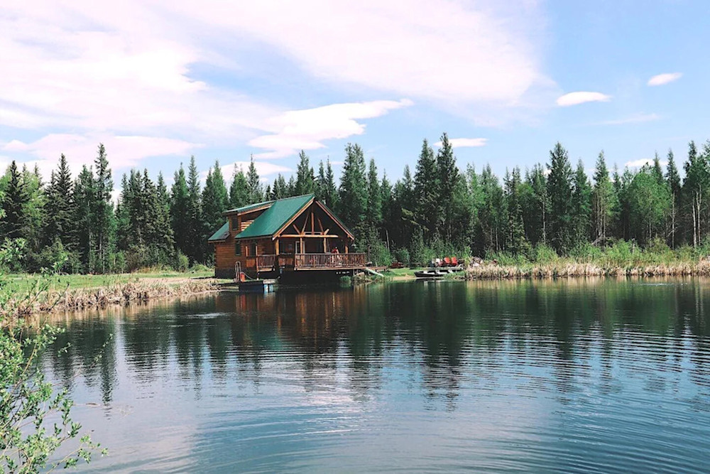 cabins near Lake Louise